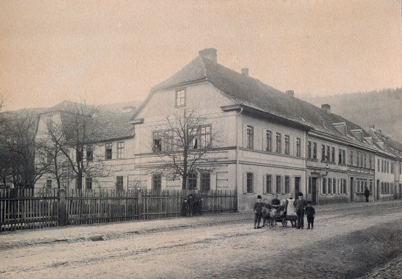 Wollsches Wohnhaus, ehemals Beulwitzsches Haus, Neue Straße Rudolstadt (DLA Marbach)