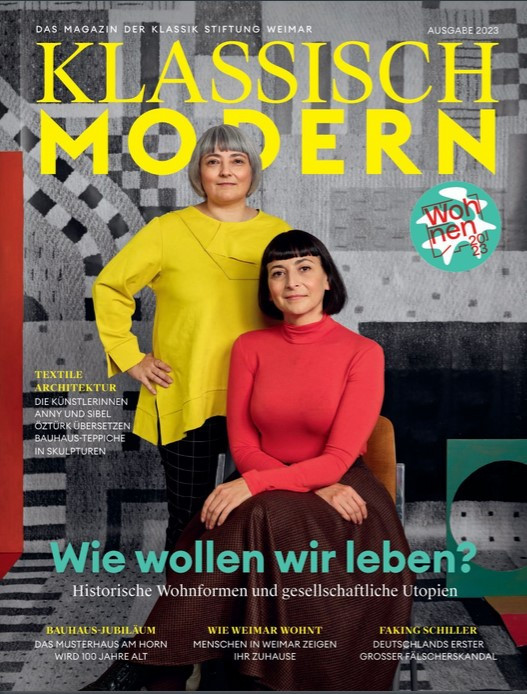 Titelblatt der 3. Ausgabe des Magazins »klassisch modern«, Klassik Stiftung Weimar
