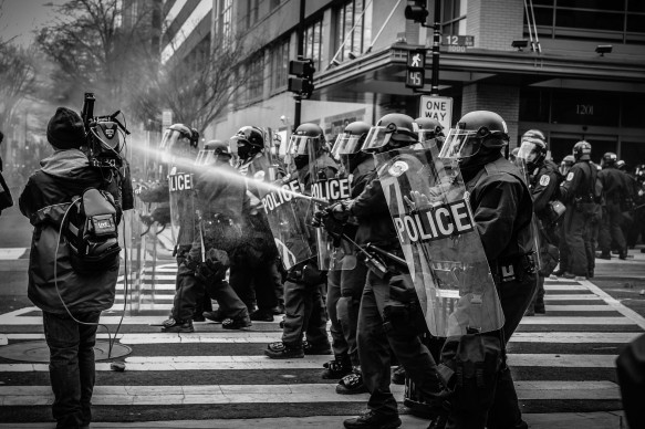 People Police Protest | Image by StockSnap from Pixabay