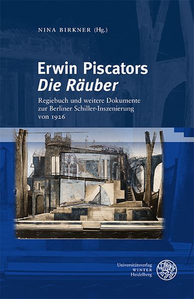 Buchcover Piscator Räuber-Regiebuch 2022