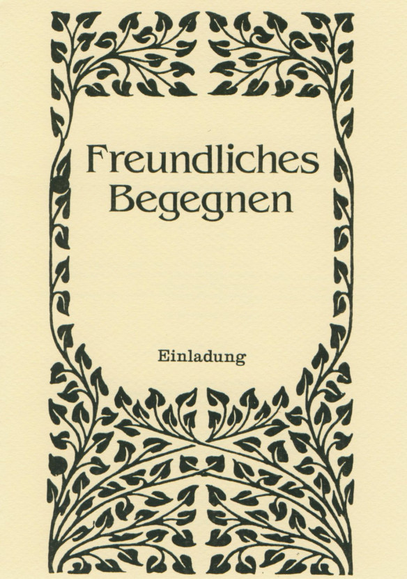 Schillertage 1994 – Bild1 – Freundliches Begegnen