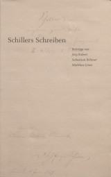 Buchtitel: Schillers Schreiben